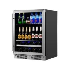 TITAN Signature 24 In. 84 Can 13 Bottle Beverage And Wine Cooler - 24 Inch