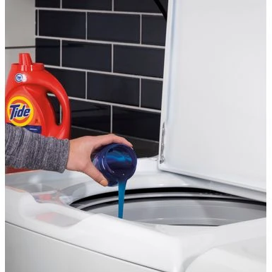 GE - 4.5 Cu Ft Top Load Washer With Precise Fill, Deep Fill, Deep Clean And Deep Rinse - White On White 21 GE - 4.5 Cu Ft Top Load Washer With Precise Fill, Deep Fill, Deep Clean And Deep Rinse - White On White - Image 19