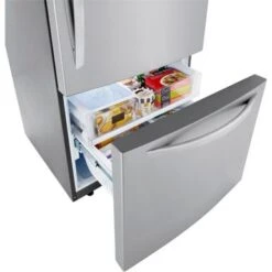 LG - 25.5 Cu. Ft. Bottom-Freezer Refrigerator With Ice Maker - Stainless Steel 38 LG - 25.5 Cu. Ft. Bottom-Freezer Refrigerator With Ice Maker - Stainless Steel -KitchenAid Shop c6fee8b7 3d71 540c 84f3 09f64c005722