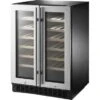 Insigniaâ„¢ - Dual Zone Wine And Beverage Cooler With Glass Doors - Stainless Steel 1 Insigniaâ„¢ - Dual Zone Wine And Beverage Cooler With Glass Doors - Stainless Steel -KitchenAid Shop c7262dfe c740 509c a71e c151f742685f