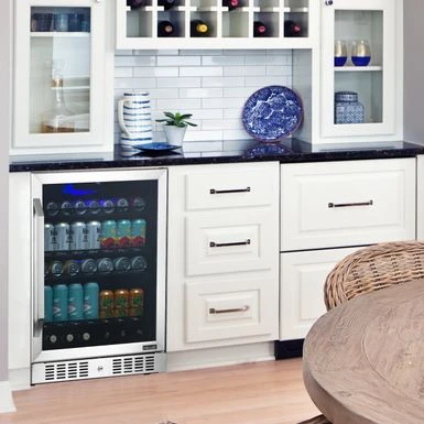 NewAir 24" Built-in Or Freestanding 177 Can Beverage Fridge In Stainless Steel With Precision Digital Thermostat - Stainless Steel 12 NewAir 24" Built-in Or Freestanding 177 Can Beverage Fridge In Stainless Steel With Precision Digital Thermostat - Stainless Steel - Image 10