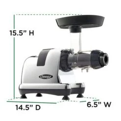 Omega - J8006HDC Slow Juicer And Nutrition System - Chrome -KitchenAid Shop c913954a 54d2 5219 84dd bca0e08f993f