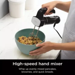Ninja - Foodi Power Mixer System 5-Speed Hand Blender And Hand Mixer Combo With 3-Cup Blending Vessel - Black 40 Ninja - Foodi Power Mixer System 5-Speed Hand Blender And Hand Mixer Combo With 3-Cup Blending Vessel - Black -KitchenAid Shop c94687a7 a820 4d0c 8d79 814b6912e8e9