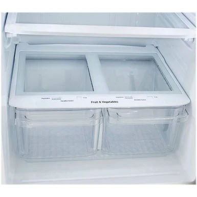LG - 20.2 Cu. Ft. Top-Freezer Refrigerator - Stainless Steel 10 LG - 20.2 Cu. Ft. Top-Freezer Refrigerator - Stainless Steel - Image 8