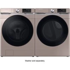 Samsung - 7.5 Cu. Ft. Stackable Smart Electric Dryer With Steam Sanitize+ - Champagne 24 Samsung - 7.5 Cu. Ft. Stackable Smart Electric Dryer With Steam Sanitize+ - Champagne -KitchenAid Shop ca3d3d4f 9f5a 58ae bc7a 77c361272f55