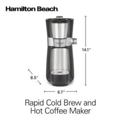 Hamilton Beach Convenient Craft Rapid Cold Brew And Hot Coffee Maker - Black -KitchenAid Shop ca749391 ce13 4fd6 a187 8b732e55f31c