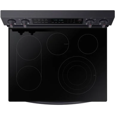 Samsung 6.3-Cu. Ft. Smart Freestanding Electric Range With No-Preheat Air Fry, Convection+ And Griddle, Brushed Black 13 Samsung 6.3-Cu. Ft. Smart Freestanding Electric Range With No-Preheat Air Fry, Convection+ And Griddle, Brushed Black - Image 11