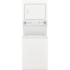 Frigidaire 27" White Stacked Washer And Gas Dryer Laundry Center