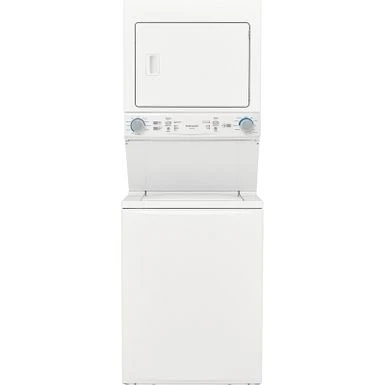 Frigidaire 27" White Stacked Washer And Gas Dryer Laundry Center 3 Frigidaire 27" White Stacked Washer And Gas Dryer Laundry Center