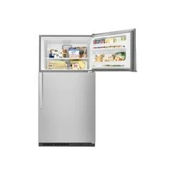 Whirlpool Ada 33" Monochromatic Stainless Steel Top-freezer Refrigerator -KitchenAid Shop cdc7c267 9591 4cd4 8f91 3ce888c1f1eb