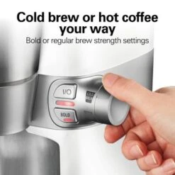 Hamilton Beach Convenient Craft Rapid Cold Brew And Hot Coffee Maker - White 14 Hamilton Beach Convenient Craft Rapid Cold Brew And Hot Coffee Maker - White -KitchenAid Shop cdf85d12 0e74 4ae6 8cb0 727fd9bcf999