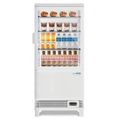 KoolMore Countertop Commercial Refrigerator Display Case - 3 Cu. Ft -White 7 KoolMore Countertop Commercial Refrigerator Display Case - 3 Cu. Ft -White - Image 5