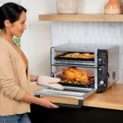 Ninja - 12-in-1 Smart Double Oven, FlexDoor, Smart Thermometer, Smart Finish, Rapid Top Oven, Convection & Air Fry Bottom Oven - Stainless Steel/Black 17 Ninja - 12-in-1 Smart Double Oven, FlexDoor, Smart Thermometer, Smart Finish, Rapid Top Oven, Convection & Air Fry Bottom Oven - Stainless Steel/Black -KitchenAid Shop ceb097b7 deb4 55b3 b21c 52c89a4a7798