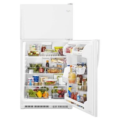 Whirlpool - 20.5 Cu. Ft. Top-Freezer Refrigerator - White 11 Whirlpool - 20.5 Cu. Ft. Top-Freezer Refrigerator - White - Image 9