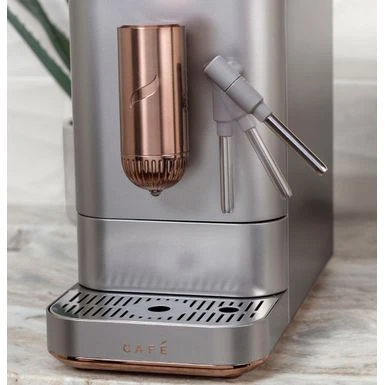 Café - Affetto Automatic Espresso Machine With 20 Bars Of Pressure, Milk Frother, And Built-In Wi-Fi - Steel Silver 6 Café - Affetto Automatic Espresso Machine With 20 Bars Of Pressure, Milk Frother, And Built-In Wi-Fi - Steel Silver - Image 4
