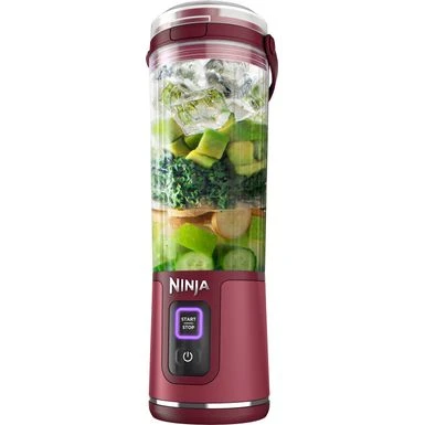 Ninja - Blast 18 Oz. Portable Blender - Cranberry Red 3 Ninja - Blast 18 Oz. Portable Blender - Cranberry Red