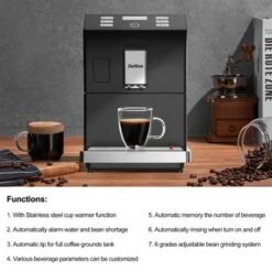 Super Automatic Espresso Coffee Machine - Black -KitchenAid Shop d1163466 cb94 484a 893d 8545c3ed25ae