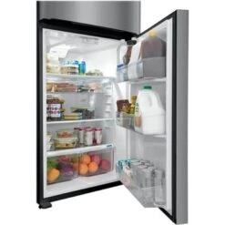 Frigidaire Ada 20 Cu. Ft. Stainless Steel Top Freezer Refrigerator -KitchenAid Shop d1287974 6e14 4f50 83d8 e709fbfec044