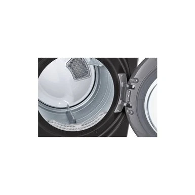 LG DLGX4001B 7.4 Cu.ft. Ultra Large Capacity Gas Dryer With SensorDry, Truesteam Technology And Wi-Fi Connectivity, Black Steel - White 8 LG DLGX4001B 7.4 Cu.ft. Ultra Large Capacity Gas Dryer With SensorDry, Truesteam Technology And Wi-Fi Connectivity, Black Steel - White - Image 6
