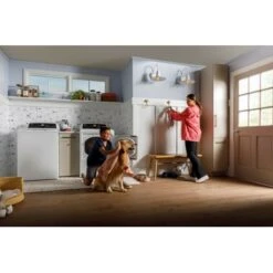 GE - 4.5 Cu Ft Top Load Washer With Water Level Control, Deep Fill, Quick Wash, And Glass Lid - White On White 30 GE - 4.5 Cu Ft Top Load Washer With Water Level Control, Deep Fill, Quick Wash, And Glass Lid - White On White -KitchenAid Shop d2082ba1 c443 505a b295 8d4ca3b944b3