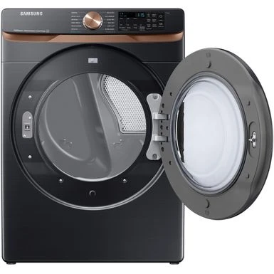 Samsung - 7.5 Cu. Ft. Stackable Smart Electric Dryer With Steam And Sensor Dry - Brushed Black 12 Samsung - 7.5 Cu. Ft. Stackable Smart Electric Dryer With Steam And Sensor Dry - Brushed Black - Image 10