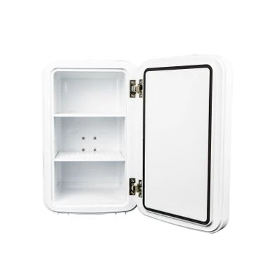Danby 7.4L Mini Fridge With Mirror & Light In White - White 4 Danby 7.4L Mini Fridge With Mirror & Light In White - White - Image 2