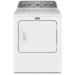 Maytag 7 Cu. Ft. White Gas Dryer With Extra Power