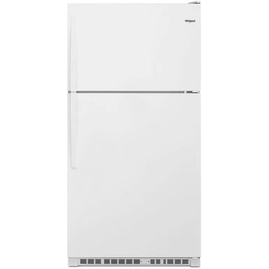 Whirlpool - 20.5 Cu. Ft. Top-Freezer Refrigerator - White 3 Whirlpool - 20.5 Cu. Ft. Top-Freezer Refrigerator - White