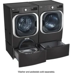 LG - 9.0 Cu. Ft. Stackable Smart Electric Dryer With Steam And Built-In Intelligence - Black Steel 30 LG - 9.0 Cu. Ft. Stackable Smart Electric Dryer With Steam And Built-In Intelligence - Black Steel -KitchenAid Shop d3c6f544 eff7 5eae a9e8 ad358fe72b03