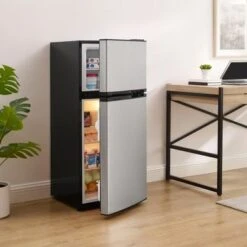 Insignia™ - 4.3 Cu. Ft. Mini Fridge With Top Freezer - Stainless Steel 19 Insignia™ - 4.3 Cu. Ft. Mini Fridge With Top Freezer - Stainless Steel -KitchenAid Shop d4317edc ce4c 565a a4db 8396df246d68