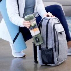 Ninja - Blast 18 Oz. Portable Blender - Forest Green 25 Ninja - Blast 18 Oz. Portable Blender - Forest Green -KitchenAid Shop d5a53f4e 872a 5c7b a560 1336f271a8eb