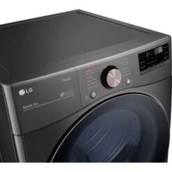 LG - 7.4 Cu. Ft. Stackable Smart Electric Dryer With Steam And Built-In Intelligence - Black Steel 24 LG - 7.4 Cu. Ft. Stackable Smart Electric Dryer With Steam And Built-In Intelligence - Black Steel -KitchenAid Shop d5ccc405 a977 5984 8b2f 29f291ec9902