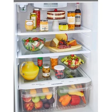 LG - 23.8 Cu Ft Top Mount Refrigerator With Internal Water Dispenser - Stainless Steel 15 LG - 23.8 Cu Ft Top Mount Refrigerator With Internal Water Dispenser - Stainless Steel - Image 13