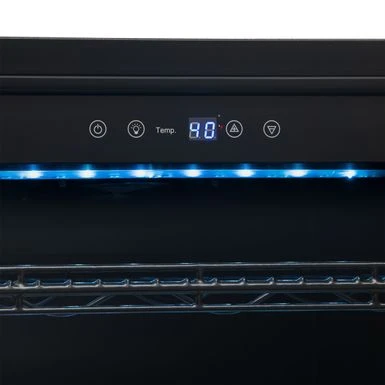 NewAir FlipShelf 24" 179 Can Or 49 Bottle, Built-in Or Freestanding Wine And Beverage Fridge With Reversible Shelves - Stainless Steel 10 NewAir FlipShelf 24" 179 Can Or 49 Bottle, Built-in Or Freestanding Wine And Beverage Fridge With Reversible Shelves - Stainless Steel - Image 8