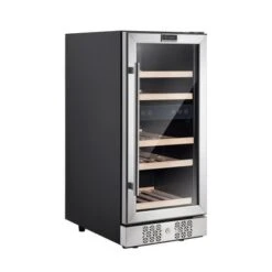 Empava 15 In. Dual Zone 29-Bottle Built-In And Freestanding Wine Cooler In Stainless Steel - Stainless Steel