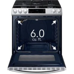 Samsung - 6.0 Cu. Ft. Front Control Slide-in Gas Range With Wi-Fi, Fingerprint Resistant - Stainless Steel 25 Samsung - 6.0 Cu. Ft. Front Control Slide-in Gas Range With Wi-Fi, Fingerprint Resistant - Stainless Steel -KitchenAid Shop d889aed9 b890 550e b59e 783493e938c5