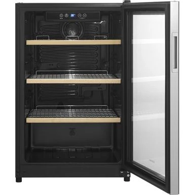 Insignia™ - 130-Can Beverage Cooler - Silver 10 Insignia™ - 130-Can Beverage Cooler - Silver - Image 8