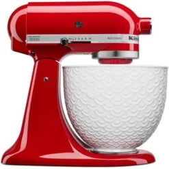 KitchenAid 5-Qt. Titanium-Reinforced Ceramic Bowl For Tilt-Head Stand Mixers, White Mermaid Lace -KitchenAid Shop da2cea71 bd29 48b7 be10 b36445b5dc8b