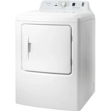 Insignia™ - 6.7 Cu. Ft. Electric Dryer - White 5 Insignia™ - 6.7 Cu. Ft. Electric Dryer - White - Image 3