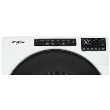 Whirlpool - 4.5 Cu. Ft. High-Efficiency Stackable Front Load Washer With Steam And Tumble Fresh - White 5 Whirlpool - 4.5 Cu. Ft. High-Efficiency Stackable Front Load Washer With Steam And Tumble Fresh - White - Image 3