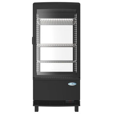 KoolMore Commercial Countertop Refrigerator Display Case - 3 Cu.ft -Black 8 KoolMore Commercial Countertop Refrigerator Display Case - 3 Cu.ft -Black - Image 6