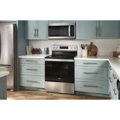 Whirlpool - 5.3 Cu. Ft. Freestanding Electric Convection Range With Air Fry - Stainless Steel 34 Whirlpool - 5.3 Cu. Ft. Freestanding Electric Convection Range With Air Fry - Stainless Steel -KitchenAid Shop dbe1bc34 f15c 51a6 aeb9 8e6696ca2a14
