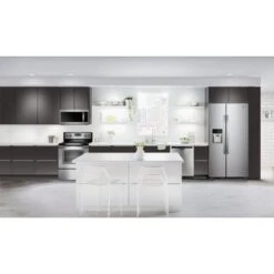 Whirlpool - 24.6 Cu. Ft. Side-by-Side Refrigerator - Stainless Steel 24 Whirlpool - 24.6 Cu. Ft. Side-by-Side Refrigerator - Stainless Steel -KitchenAid Shop dcee1167 5bf2 5a2c b984 c10ac4185107