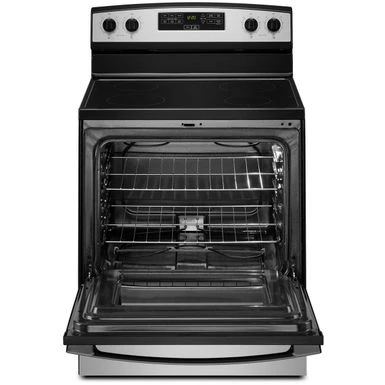 Amana - 4.8 Cu. Ft. Freestanding Electric Range - Stainless Steel 8 Amana - 4.8 Cu. Ft. Freestanding Electric Range - Stainless Steel - Image 6