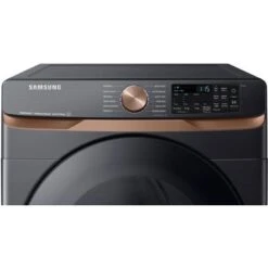 Samsung - 7.5 Cu. Ft. Stackable Smart Electric Dryer With Steam And Sensor Dry - Brushed Black 24 Samsung - 7.5 Cu. Ft. Stackable Smart Electric Dryer With Steam And Sensor Dry - Brushed Black -KitchenAid Shop dd5739aa 4ff2 5c34 9f4b e282ce378810