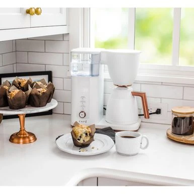 Café - Smart Drip 10-Cup Coffee Maker With Wi-Fi - Matte White 12 Café - Smart Drip 10-Cup Coffee Maker With Wi-Fi - Matte White - Image 10