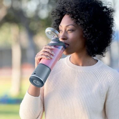 Ninja - Blast 18 Oz. Portable Blender - Denim Blue 14 Ninja - Blast 18 Oz. Portable Blender - Denim Blue - Image 12