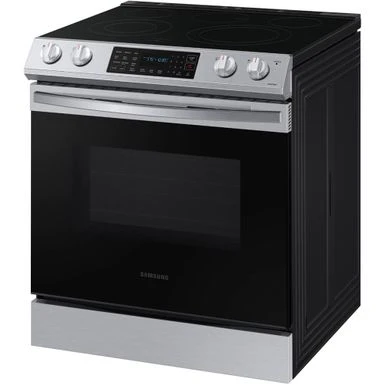 Samsung 6.3 Cu. Ft. Front Control Slide-In Electric Range With Convection & Wi-Fi 7 Samsung 6.3 Cu. Ft. Front Control Slide-In Electric Range With Convection & Wi-Fi - Image 5