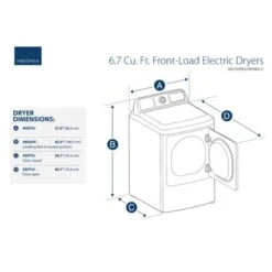 Insignia™ - 6.7 Cu. Ft. Electric Dryer - White 19 Insignia™ - 6.7 Cu. Ft. Electric Dryer - White -KitchenAid Shop df822756 ddd2 53c5 9784 6a8094fa0d5f