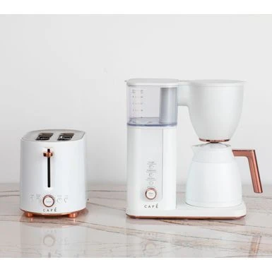 Café - Smart Drip 10-Cup Coffee Maker With Wi-Fi - Matte White 16 Café - Smart Drip 10-Cup Coffee Maker With Wi-Fi - Matte White - Image 14